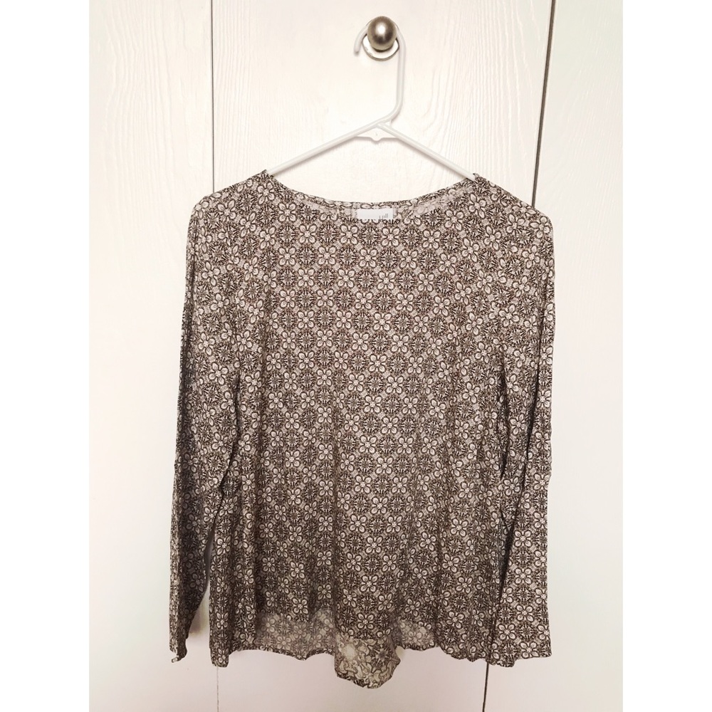 ⚠️ EUC ⚠️ J. Jill Long Sleeve Rayon Top